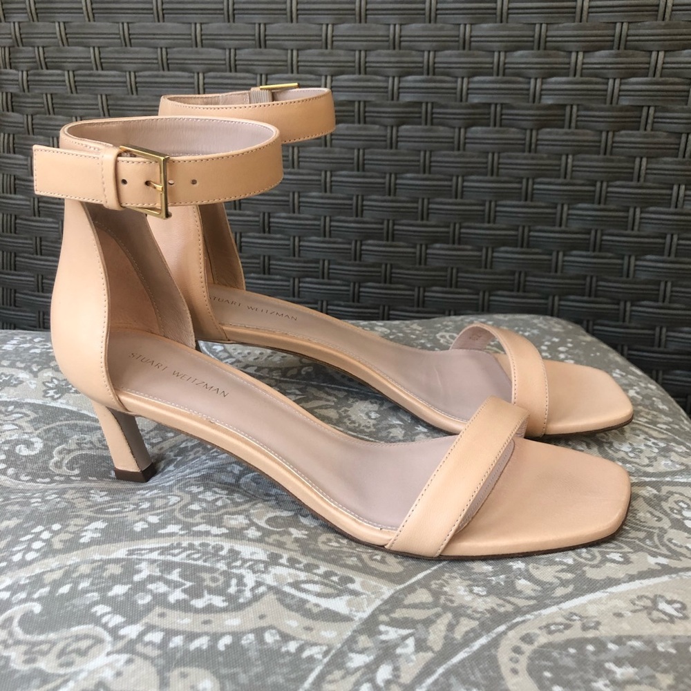 Stuart Weitzman Square Nudist NWT